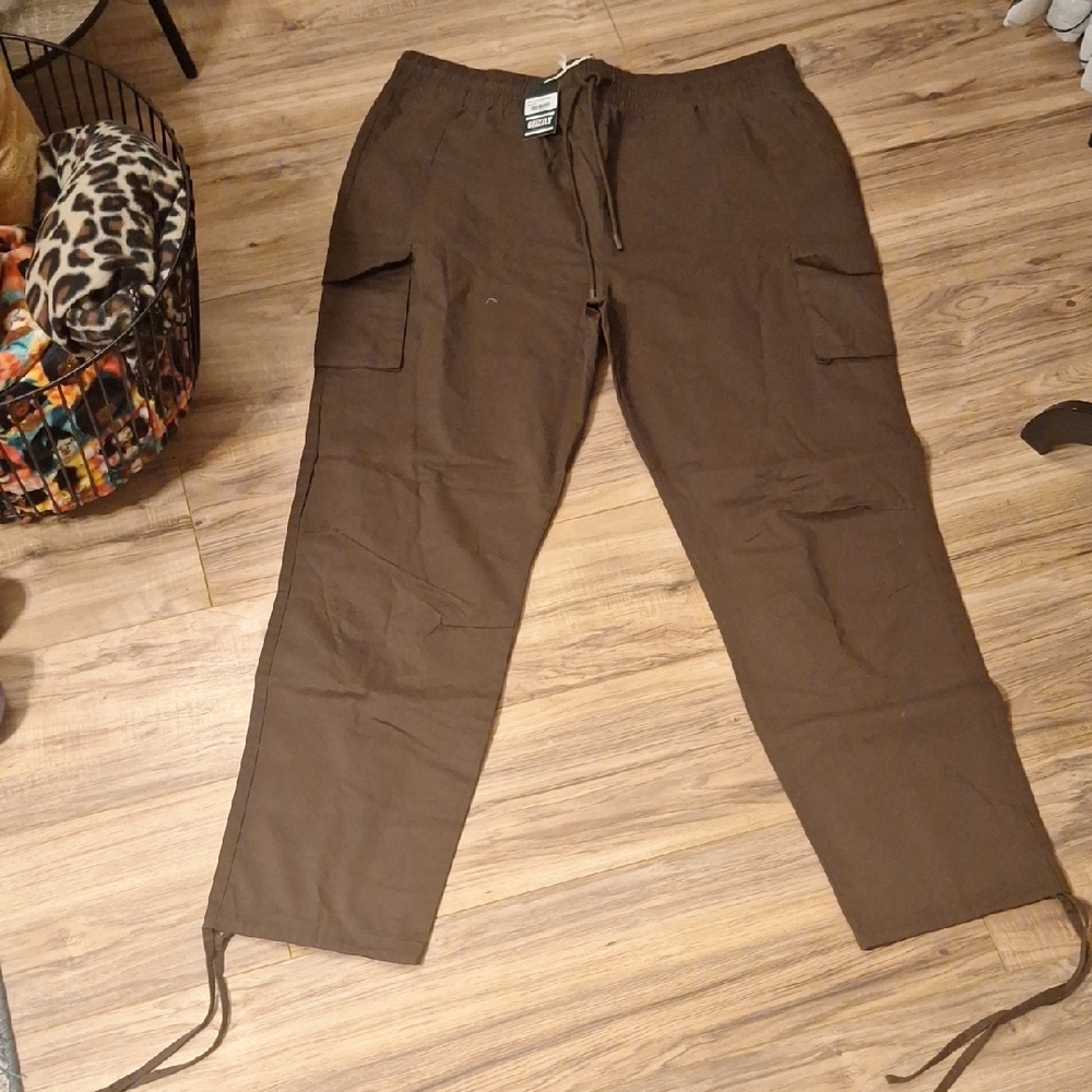 Grizzly Tapered Cargo Joggers Men's Classic Brown Cargo Pants